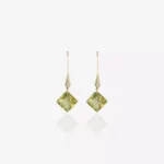Brincos em ouro e green gold